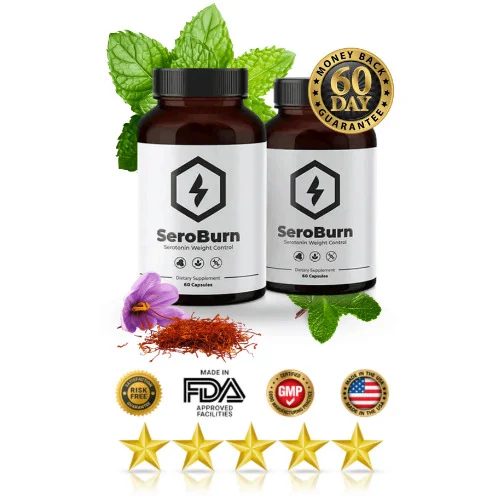 SeroBurn supplement bottle front view