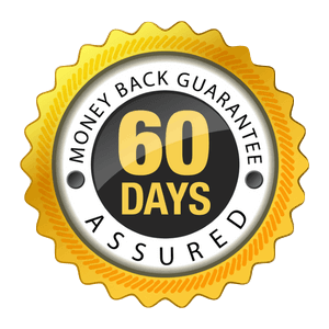 SeroBurn 60-day money-back guarantee badge